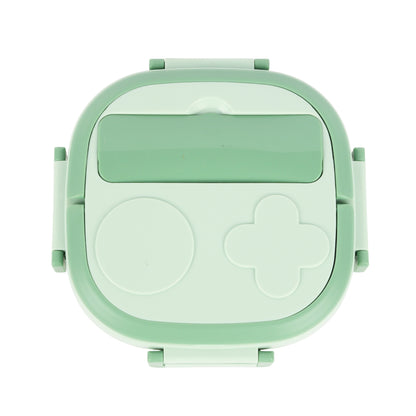 Steel Compartment Lunch Box With Handle