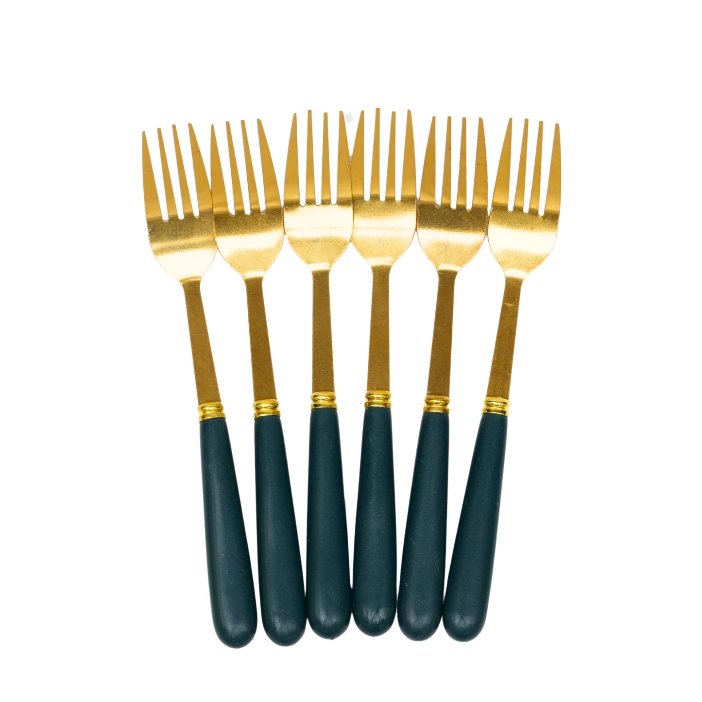 Ultra Luxurious Fork With Resin Work (Pack of 6)