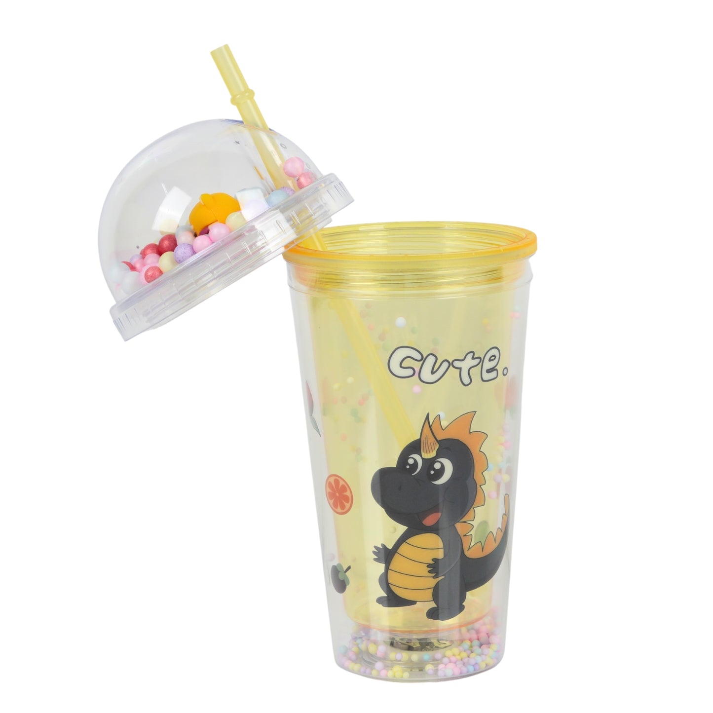 Sipper with straw