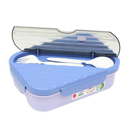 Diagonal Spoon Compartment Lunch Box