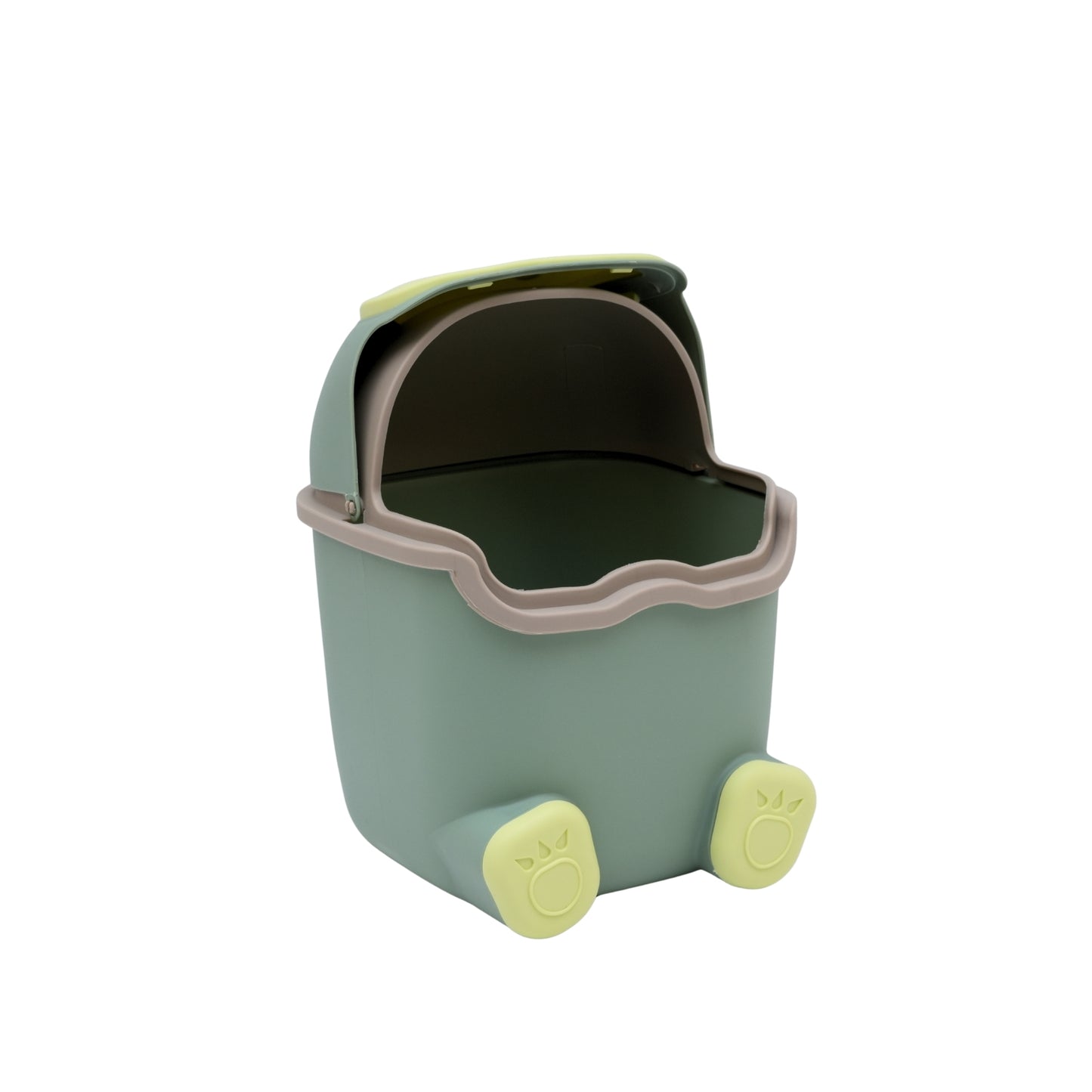 mini cartoon desktop trash can