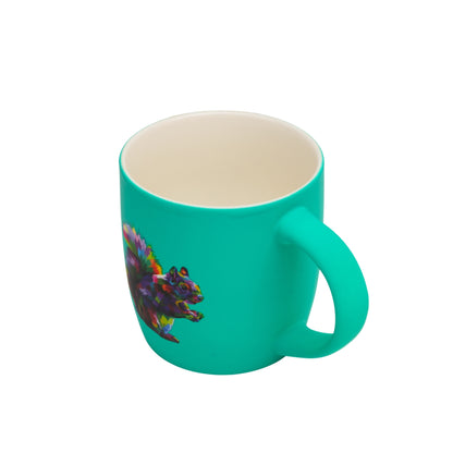 Vibrant Color Mugs With Cute Animation