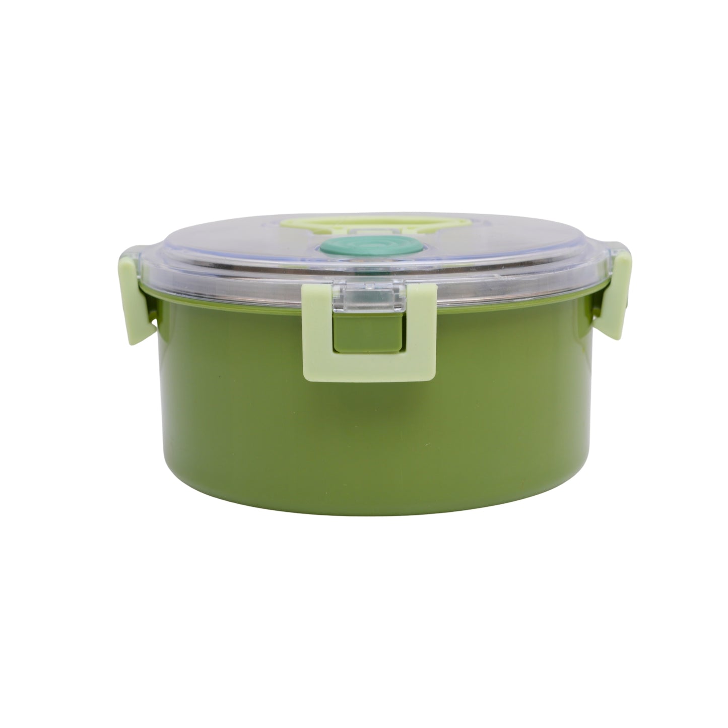 Circular air tight lunch box