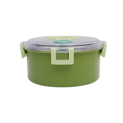 Circular air tight lunch box