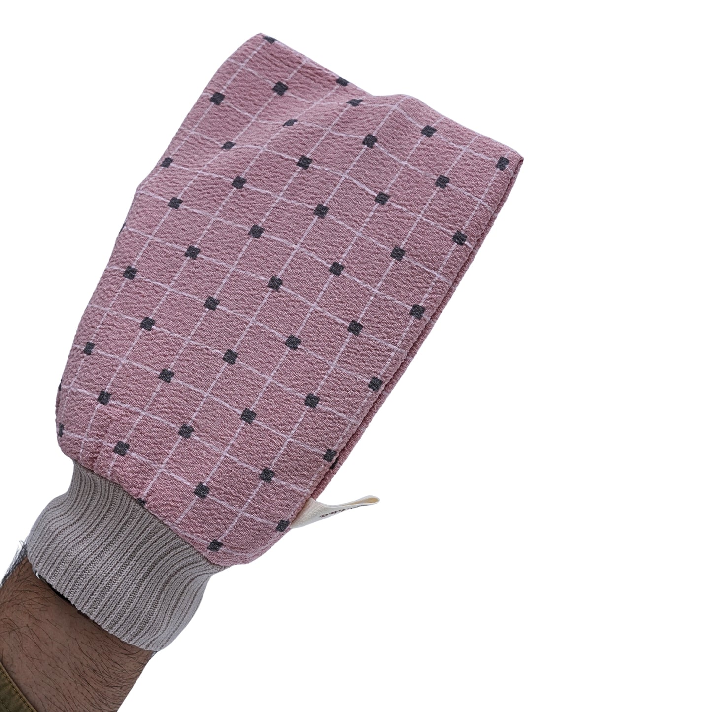 Soft body scrub bath gloves