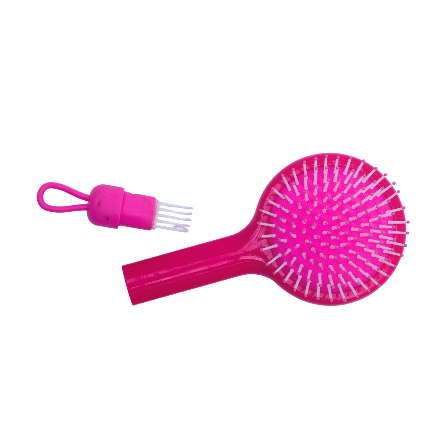 Round detangling comb