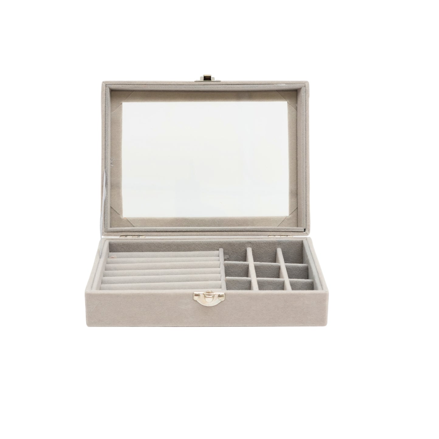 Aesthetic Light Weight Jewelry Box With Transparent See Through