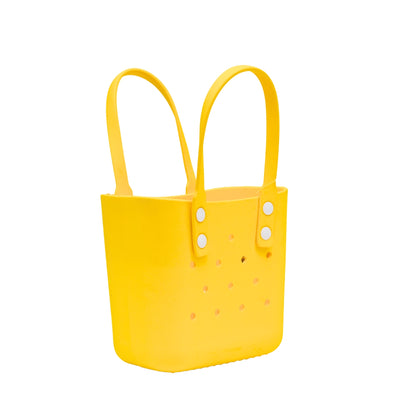 waterproof rubber beach tote bag