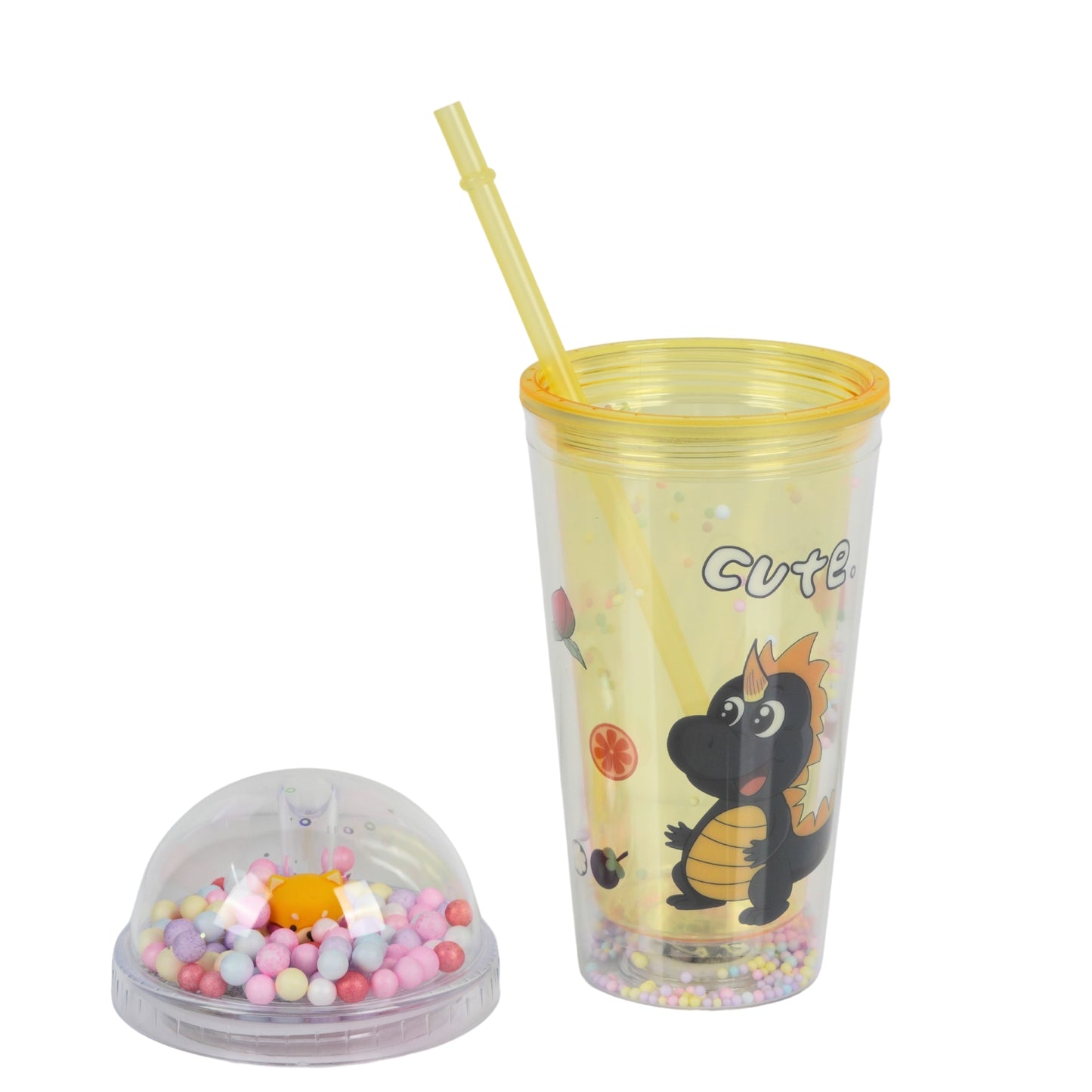 Sipper with straw