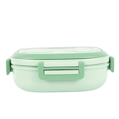 Steel Compartment Lunch Box With Handle