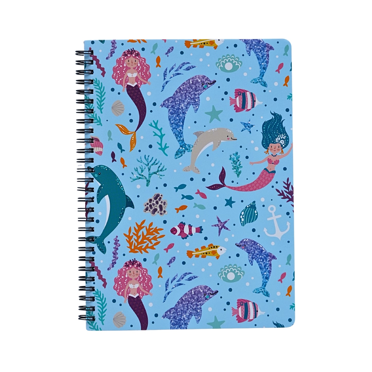 Doodle sparking print notebook for girls