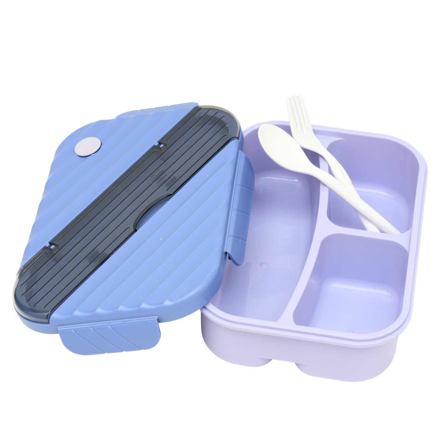 Diagonal Spoon Compartment Lunch Box