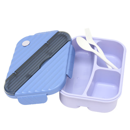 Diagonal Spoon Compartment Lunch Box