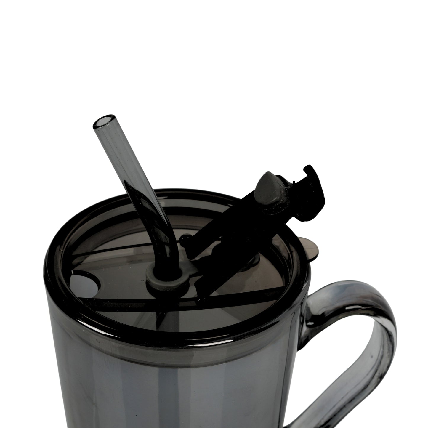 Round wave looked coffee glass mug