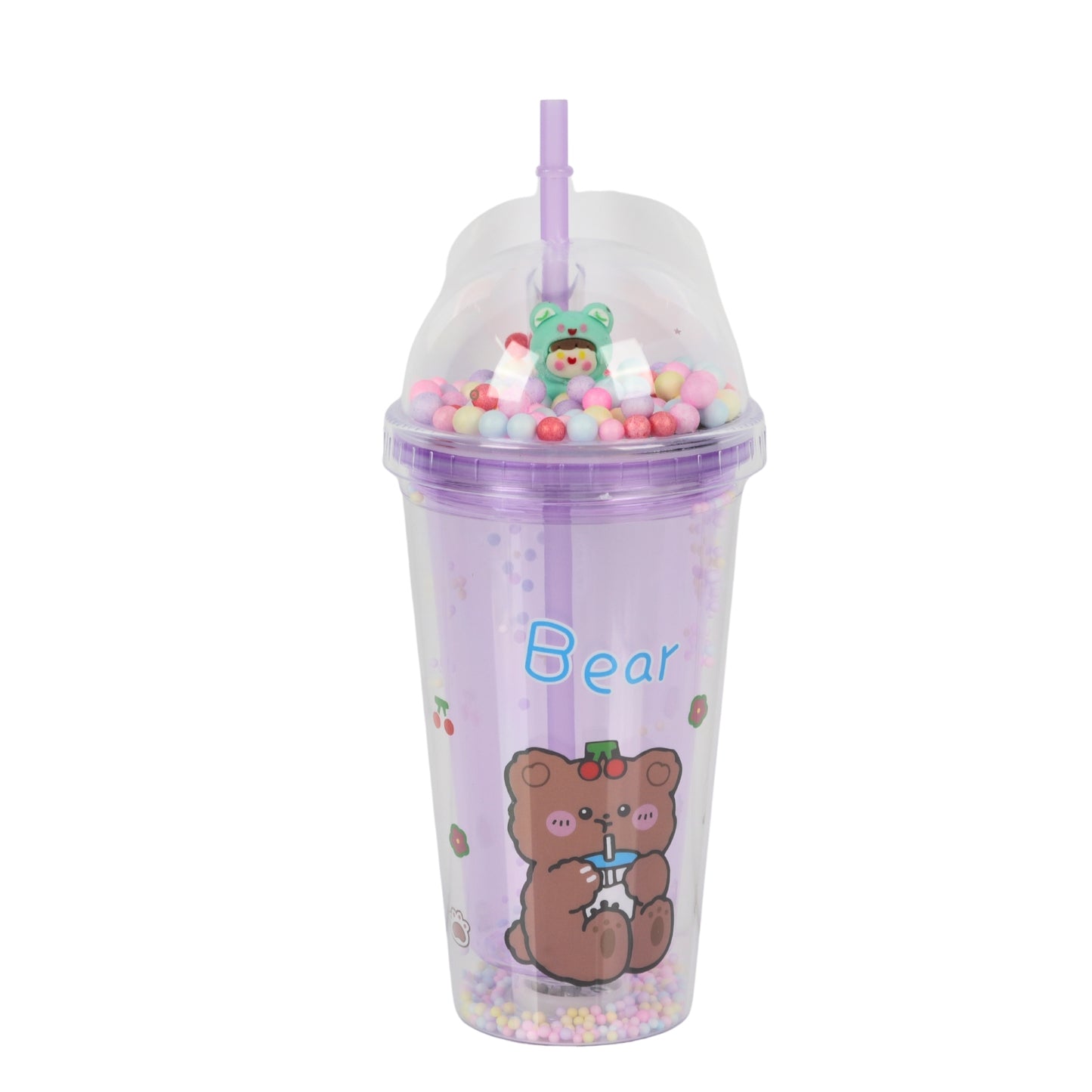 Sipper with straw