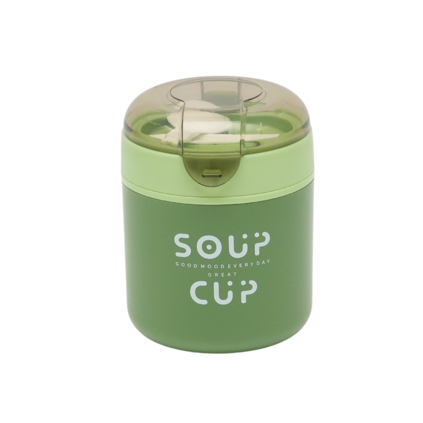 Insulated soup cup stainless steel soup cup with spoon