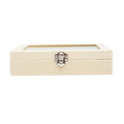 Aesthetic Light Weight Jewelry Box With Transparent See Through