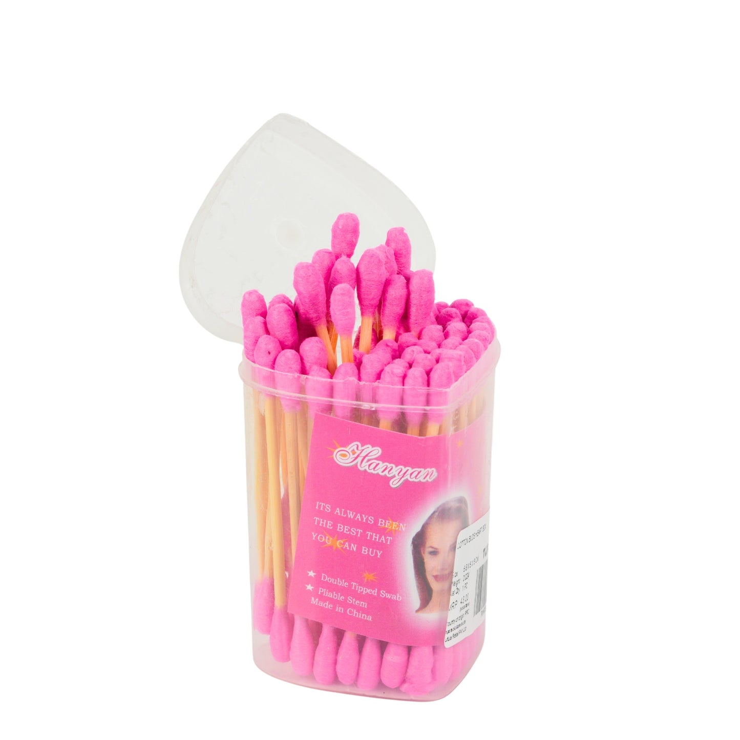 Cotton buds with heart box