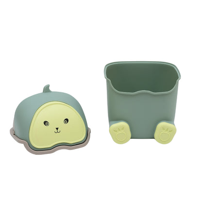 mini cartoon desktop trash can