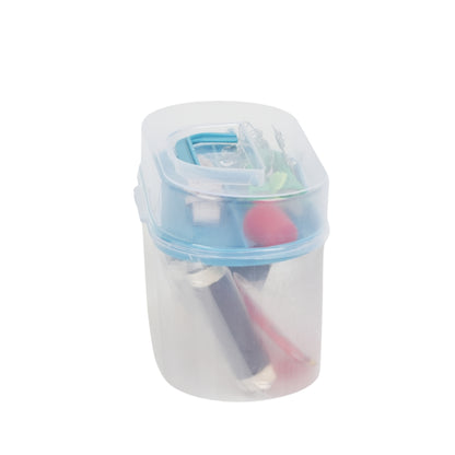 Portable Sewing Kit Box – Multi-Color Threads & Tools Set
