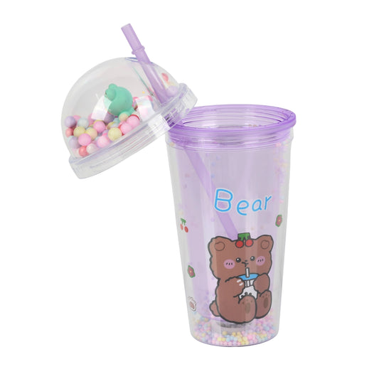 Sipper with straw