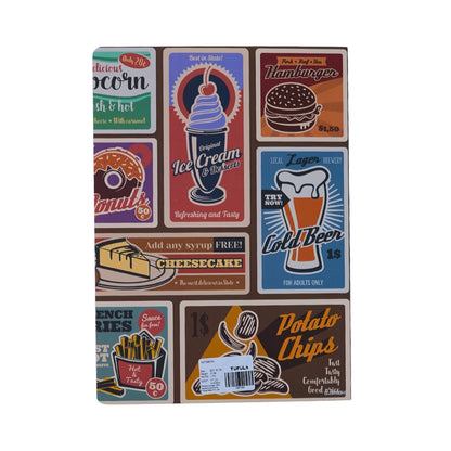 Postcard style notebook for creatives
