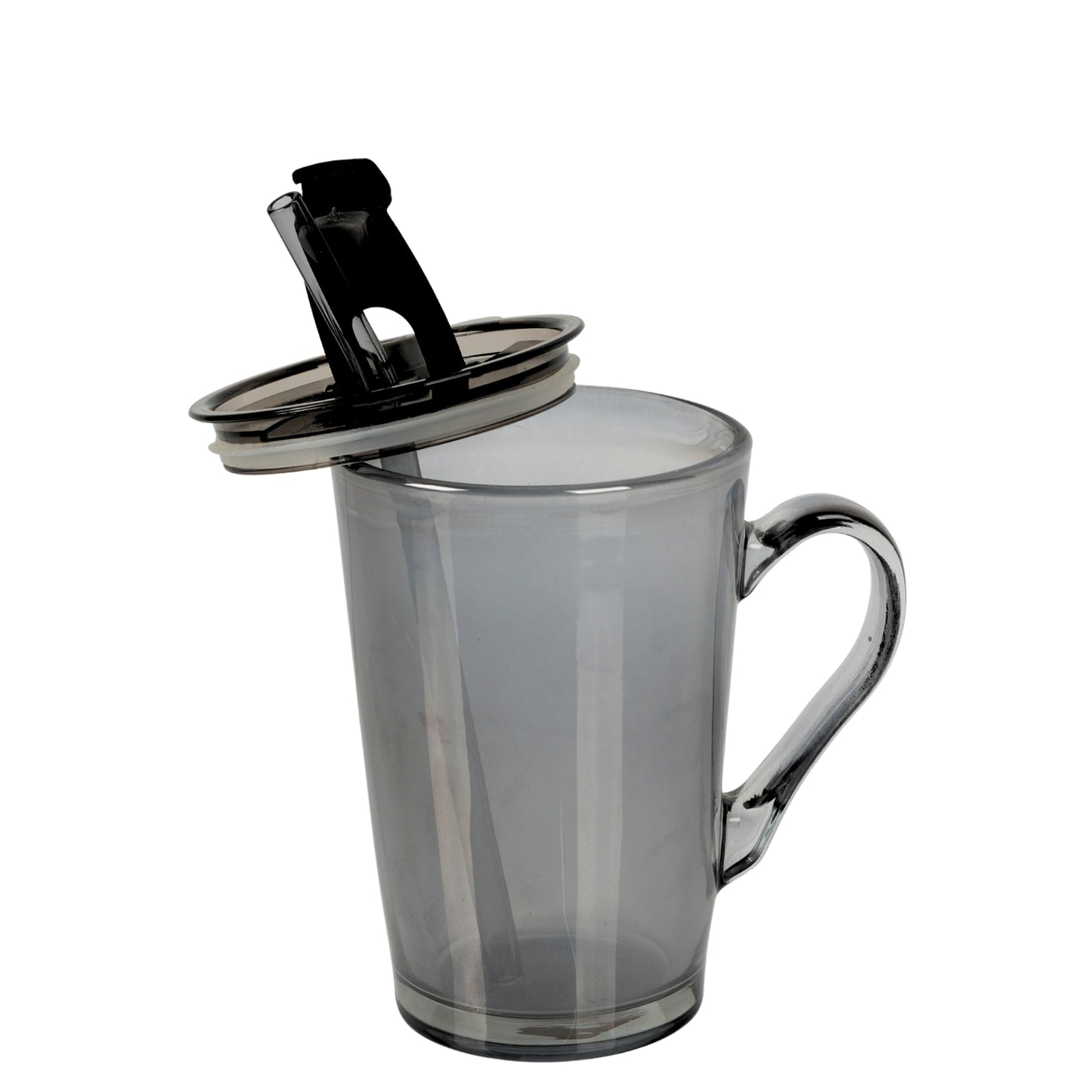 Round wave looked coffee glass mug