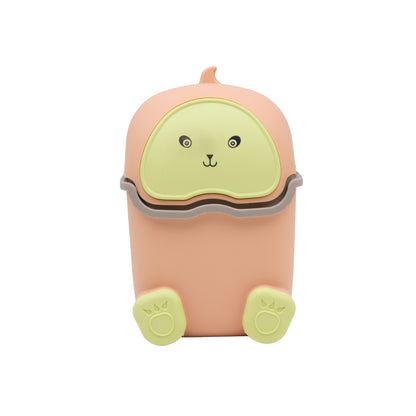mini cartoon desktop trash can