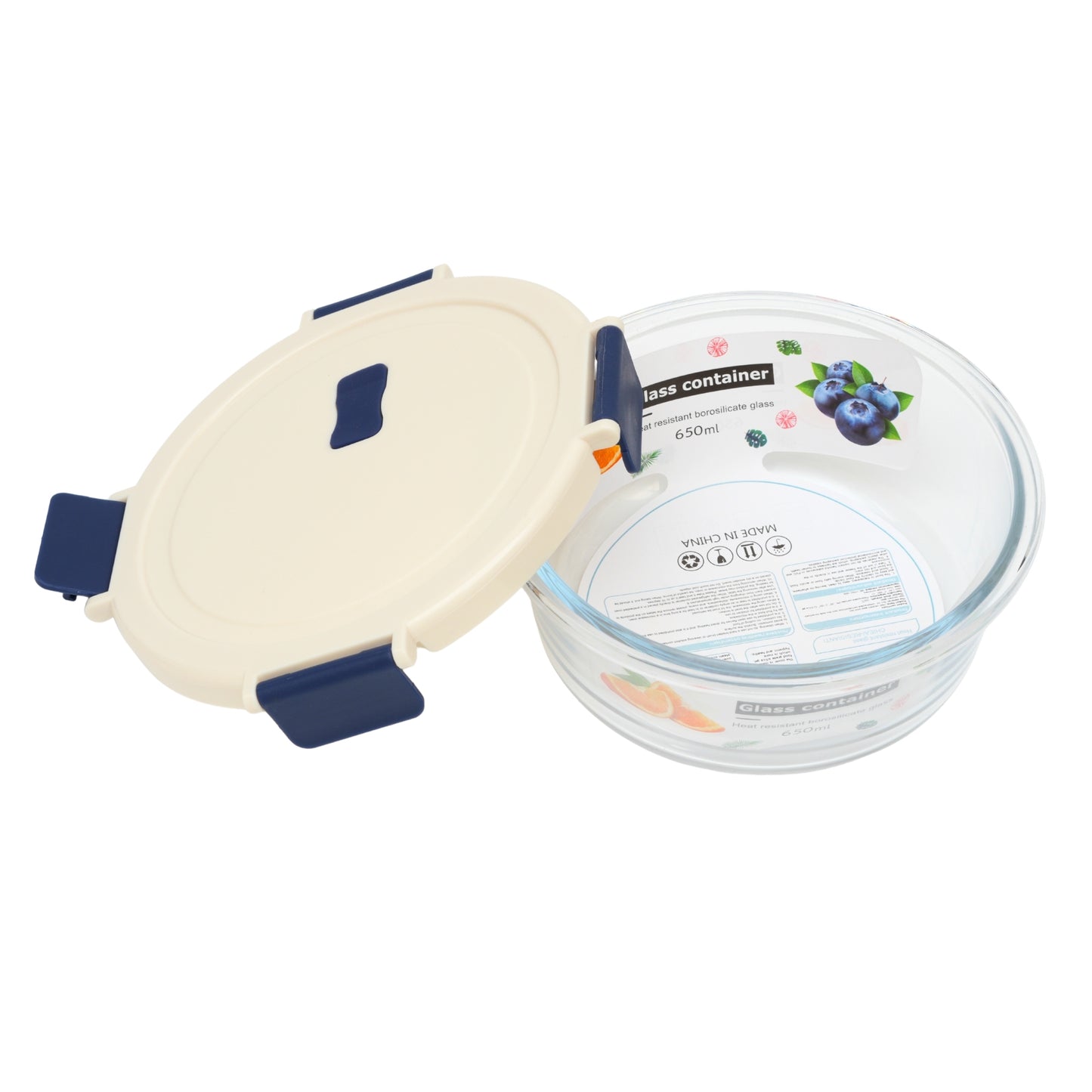 Air tight glass  container