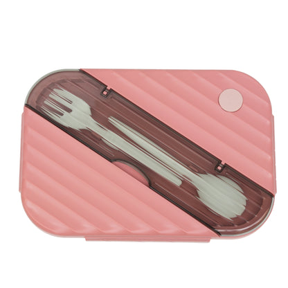 Diagonal Spoon Compartment Lunch Box
