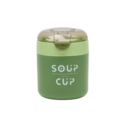 Insulated soup cup stainless steel soup cup with spoon