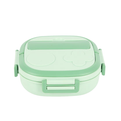 Steel Compartment Lunch Box With Handle