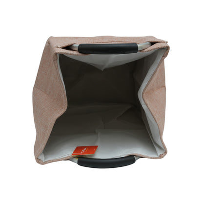 Easy-Carry Collapsible Laundry Hamper