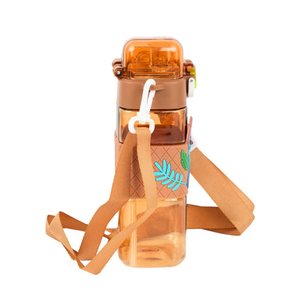 Anti leak kids cartoon school water bottle