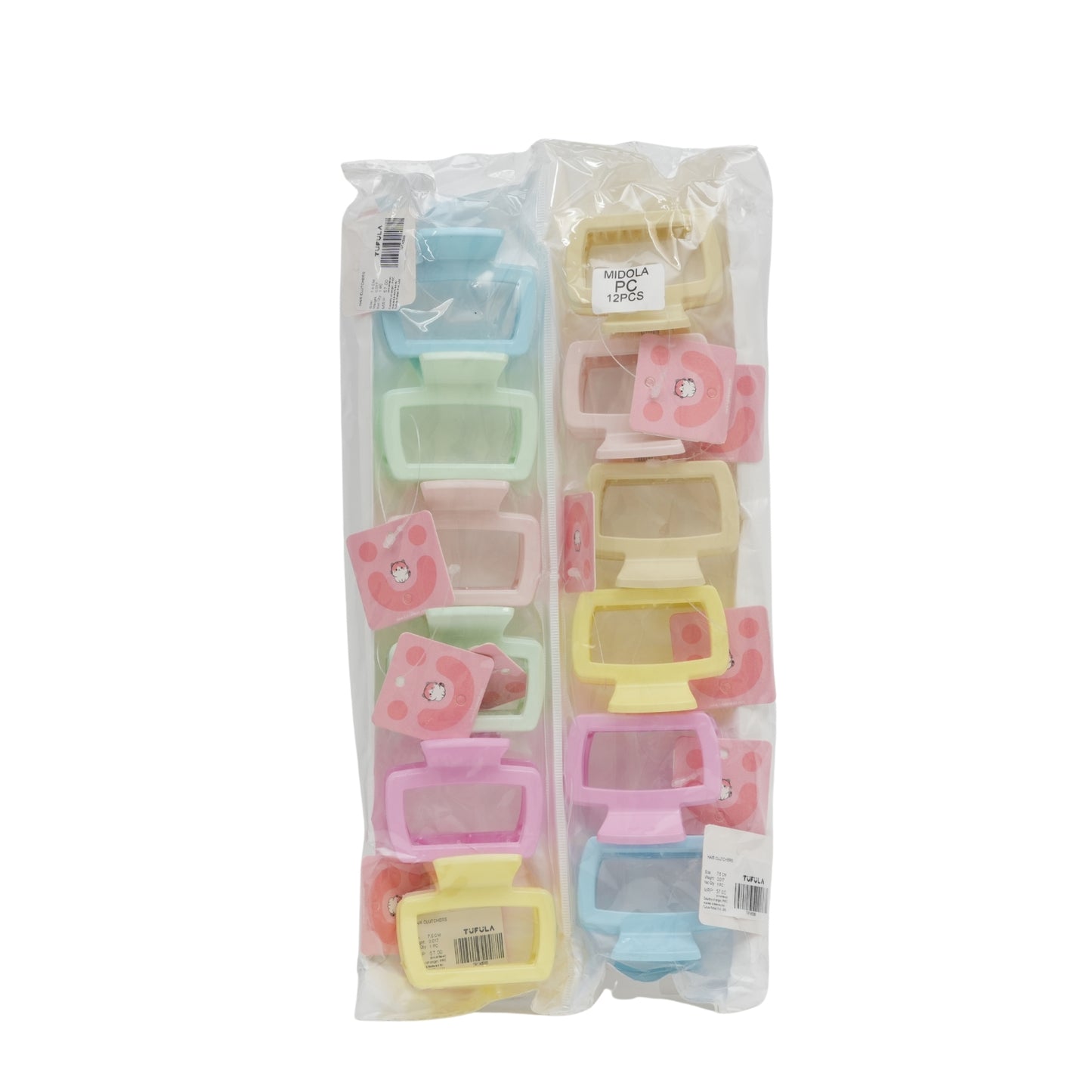 Fashionable Daily Use clutcher & Clips For Girls ( set of 6 )