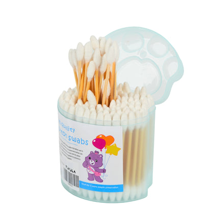 Soft cotton ear buds