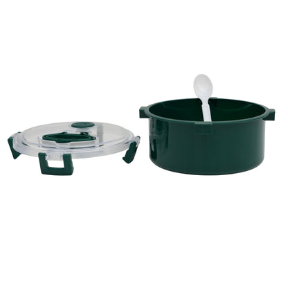Round lunch box