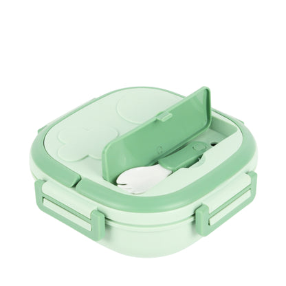 Steel Compartment Lunch Box With Handle