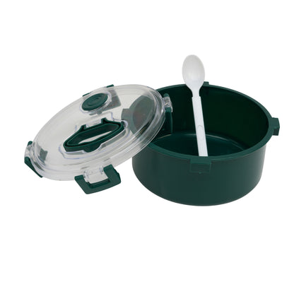 Round lunch box