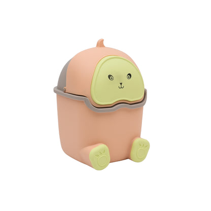 mini cartoon desktop trash can