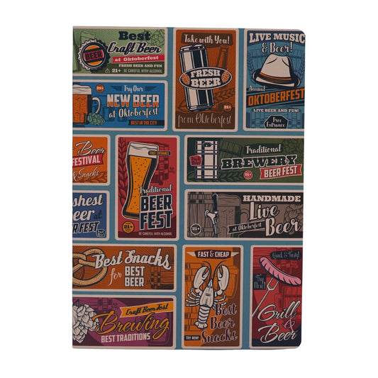 Postcard style notebook for creatives