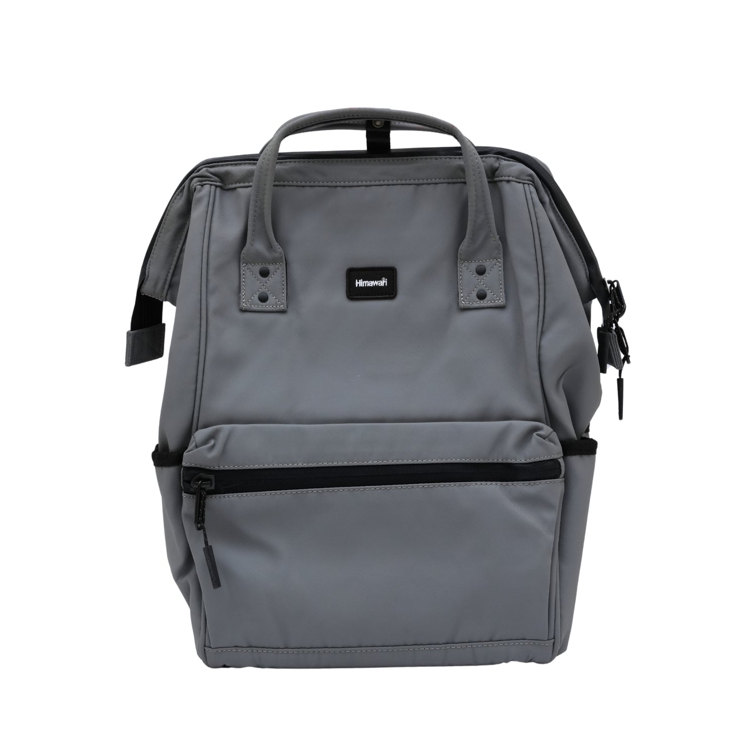 Grey backpack for travel