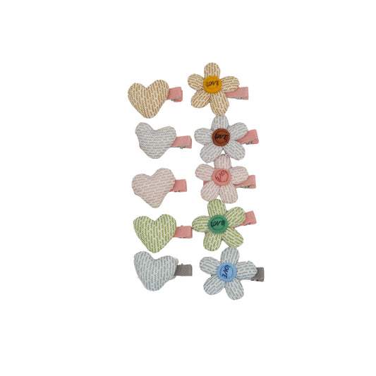 The "Sweet Love" Embroidered Clip Collection