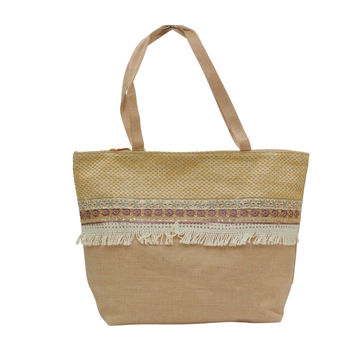 Designer Jute handbag