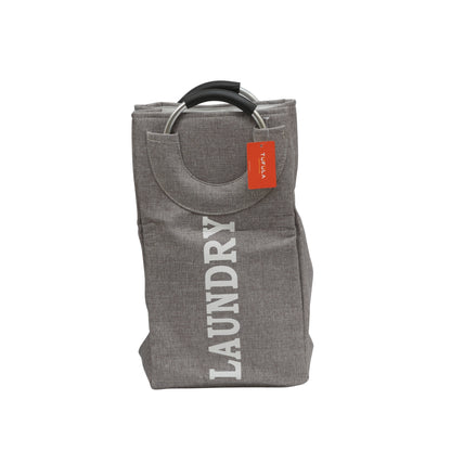 Easy-Carry Collapsible Laundry Hamper