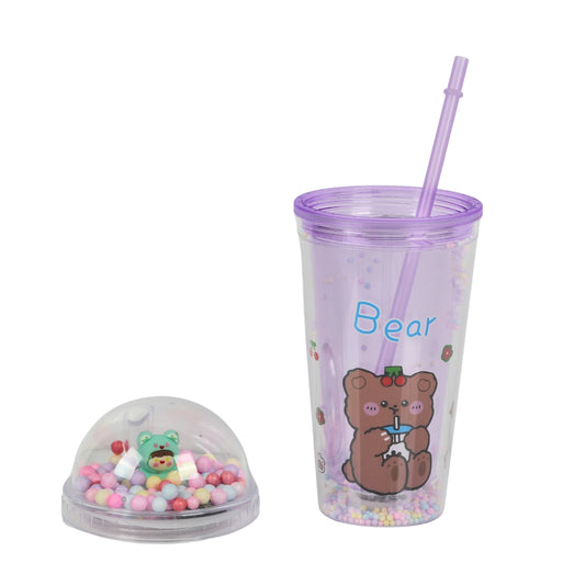 Sipper with straw