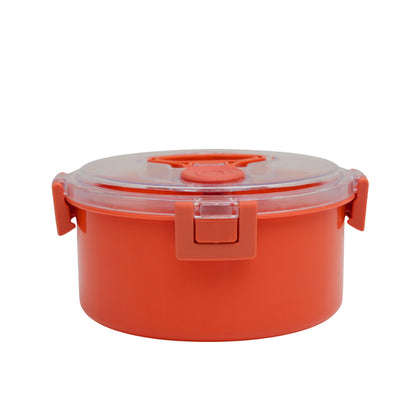 Round lunch box
