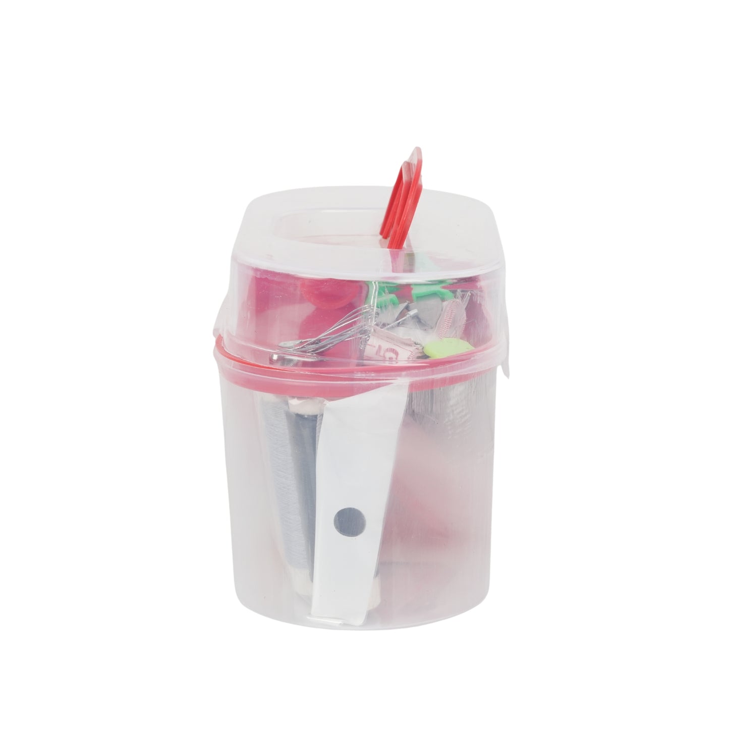Portable Sewing Kit Box – Multi-Color Threads & Tools Set