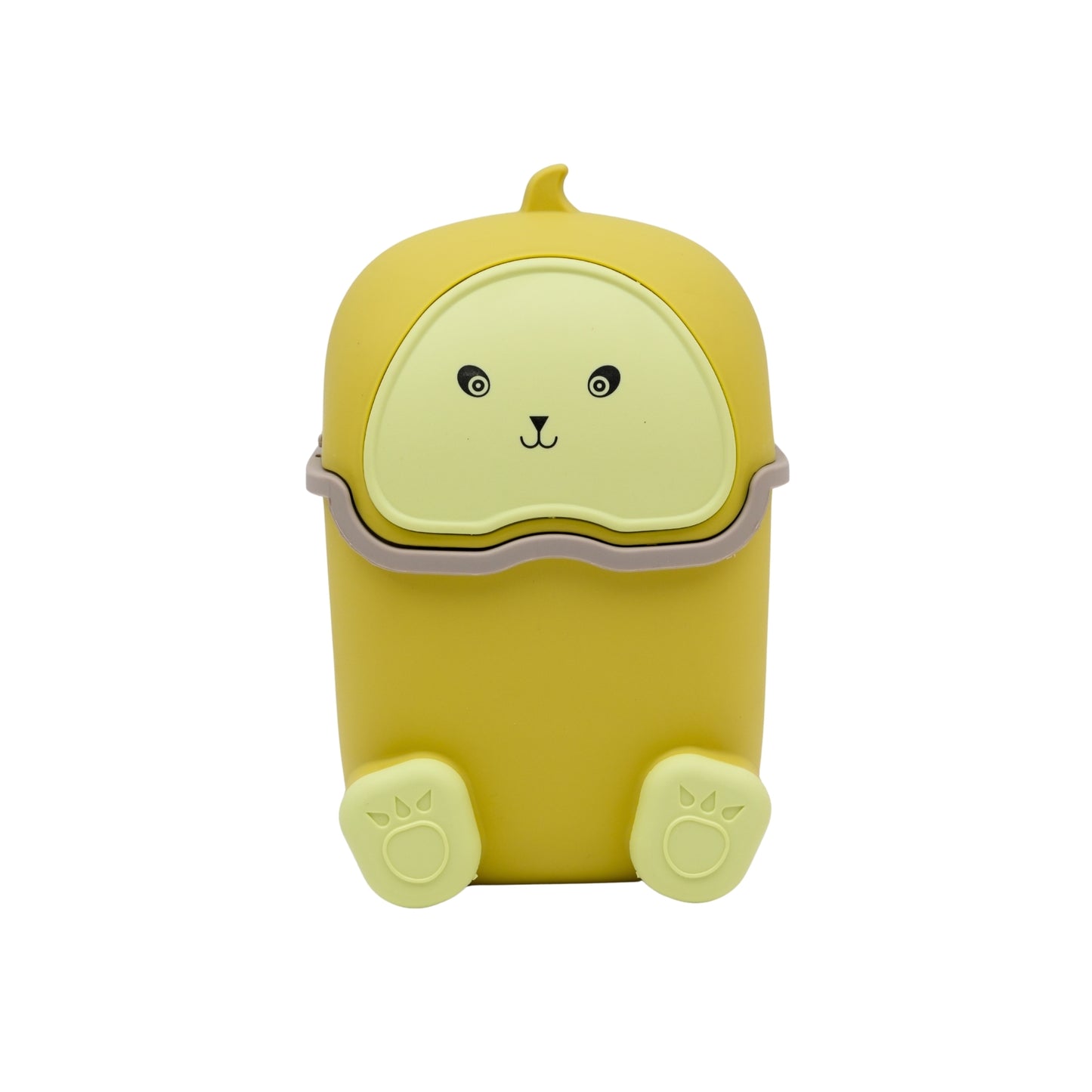 mini cartoon desktop trash can