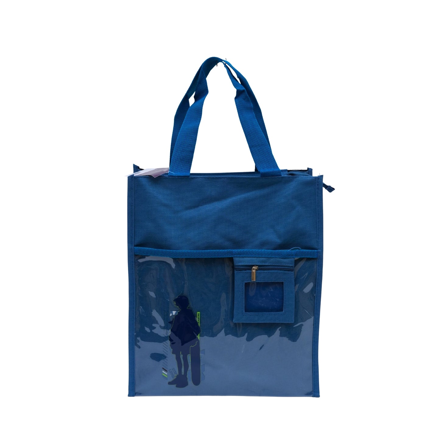 Blue aesthetic tote bag unisex style